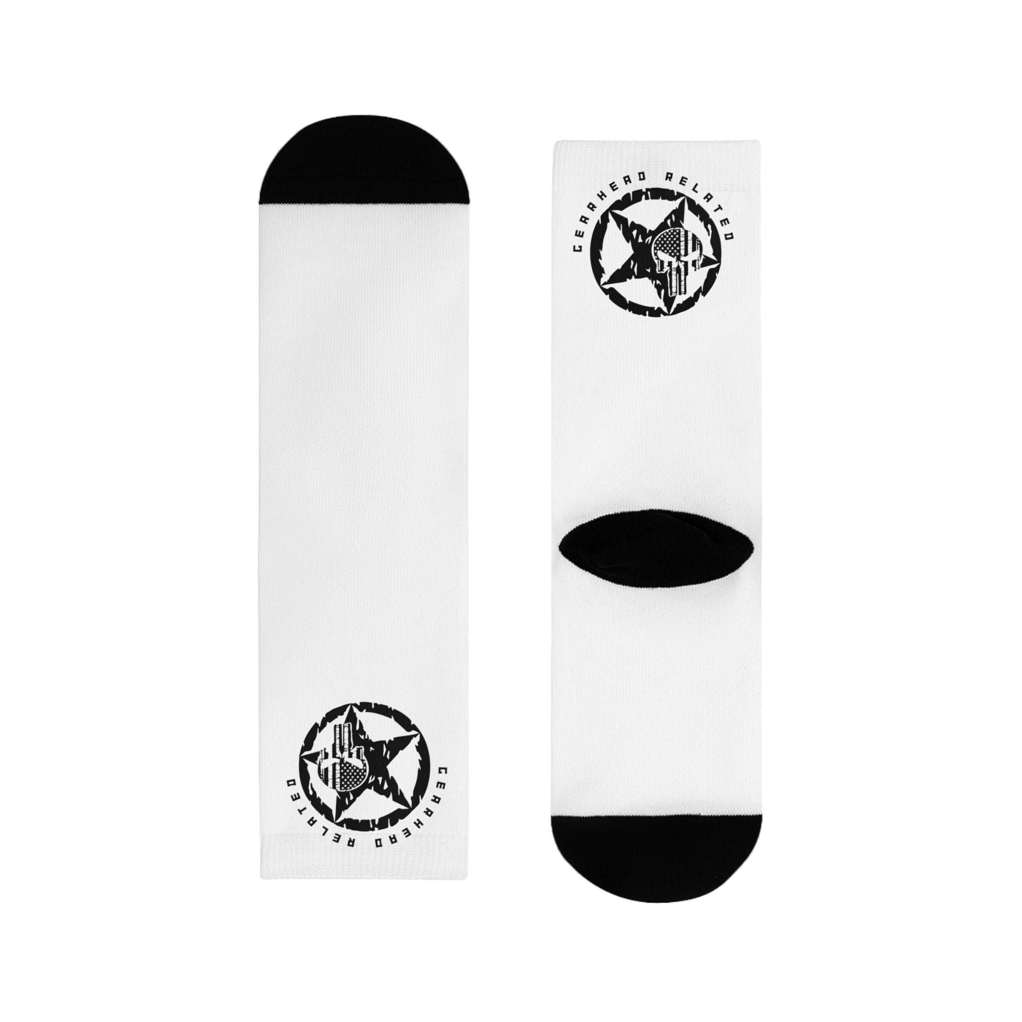 Trendy Graphic Crew Socks for Everyday Comfort, Stylish Gift for Friends, Unique Fashion Statement, Fun Holiday Accessories, Athletic [...]