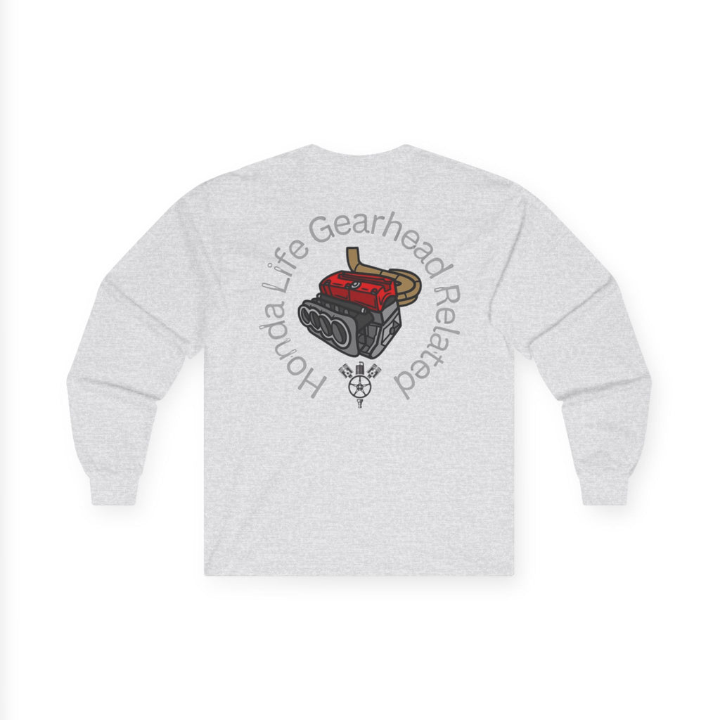 Unisex Gearhead Long Sleeve Tee - Honda Life Enthusiast Shirt, Perfect Gift for Car Lovers, Automotive Apparel, Mechanics Tee, Casual Wear