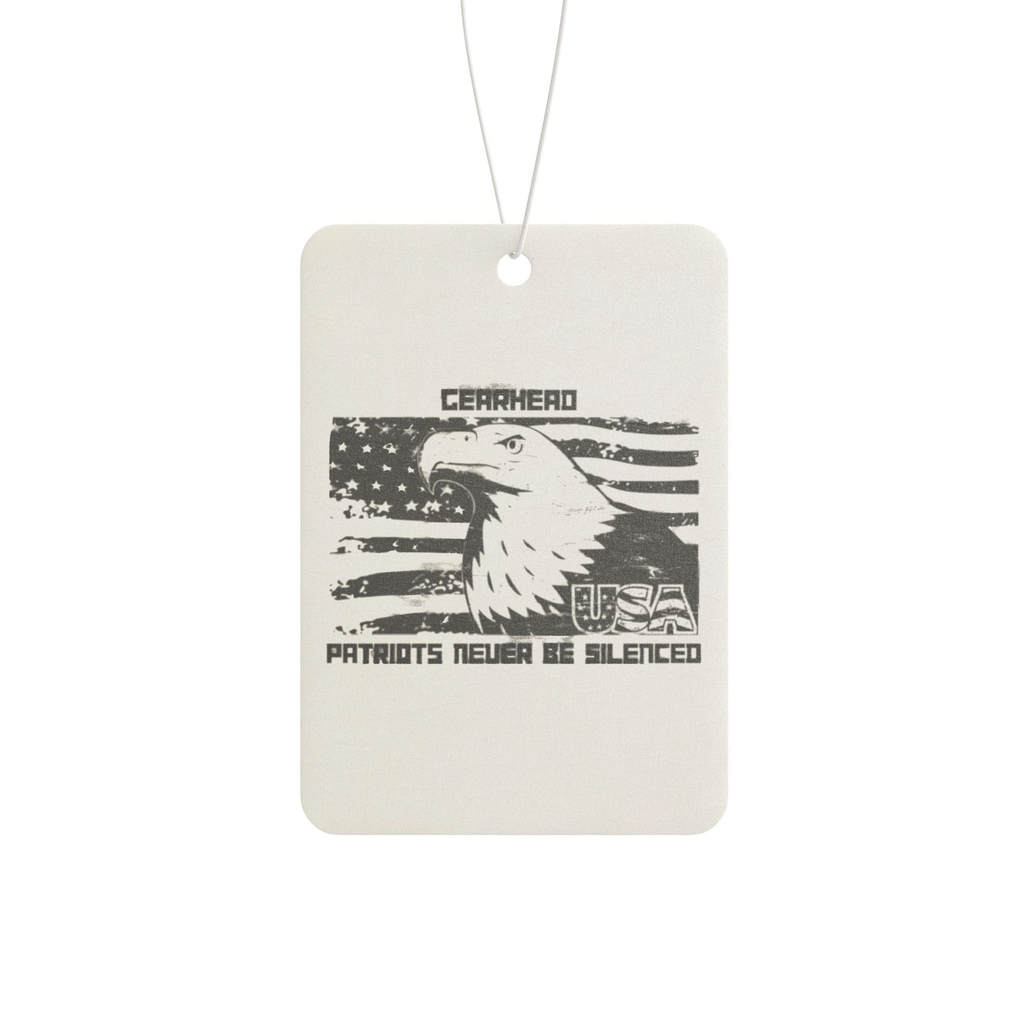 Patriotic Eagle Car Air Freshener | USA Flag, Veteran Gift, Auto Accessory, Home Fragrance, Car Decor, Independence Day