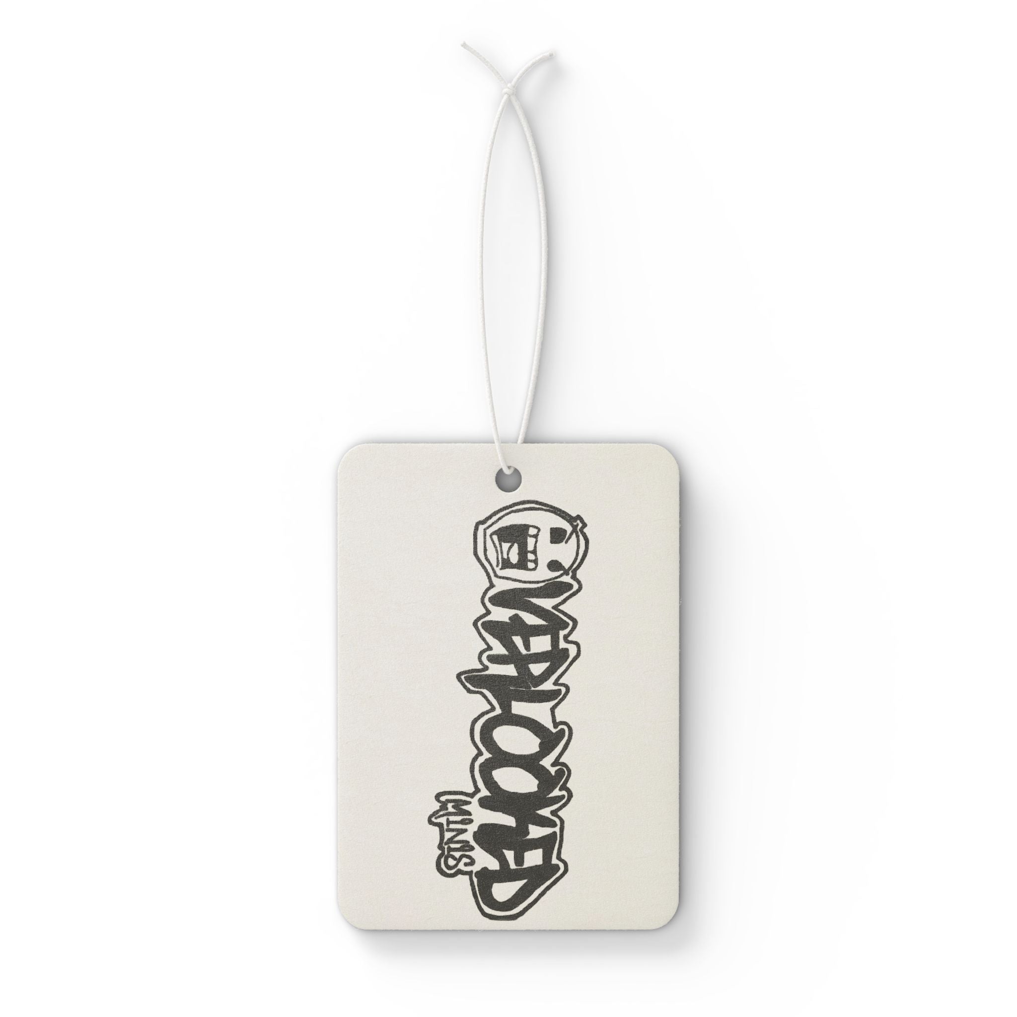 Graffiti Car Air Freshener, Unique Car Decor, Vibrant Scented Hanging Tag, Gift for Car Lovers, Urban Style Accessory