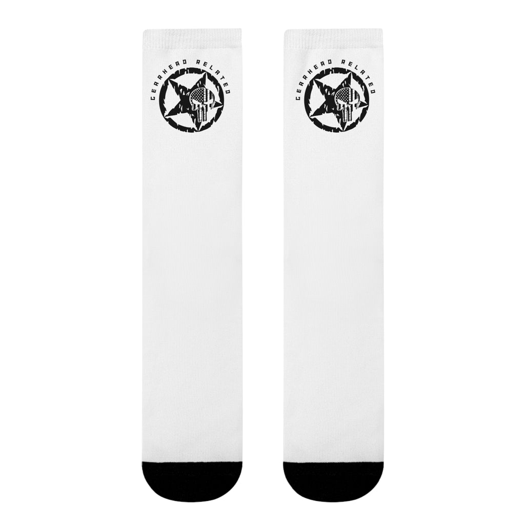 Trendy Graphic Crew Socks for Everyday Comfort, Stylish Gift for Friends, Unique Fashion Statement, Fun Holiday Accessories, Athletic [...]