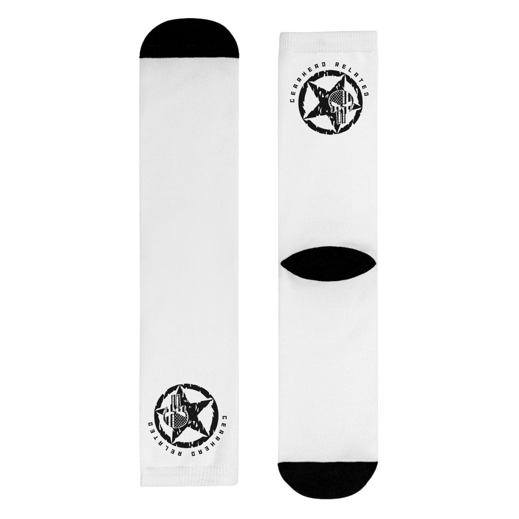 Trendy Graphic Crew Socks for Everyday Comfort, Stylish Gift for Friends, Unique Fashion Statement, Fun Holiday Accessories, Athletic [...]