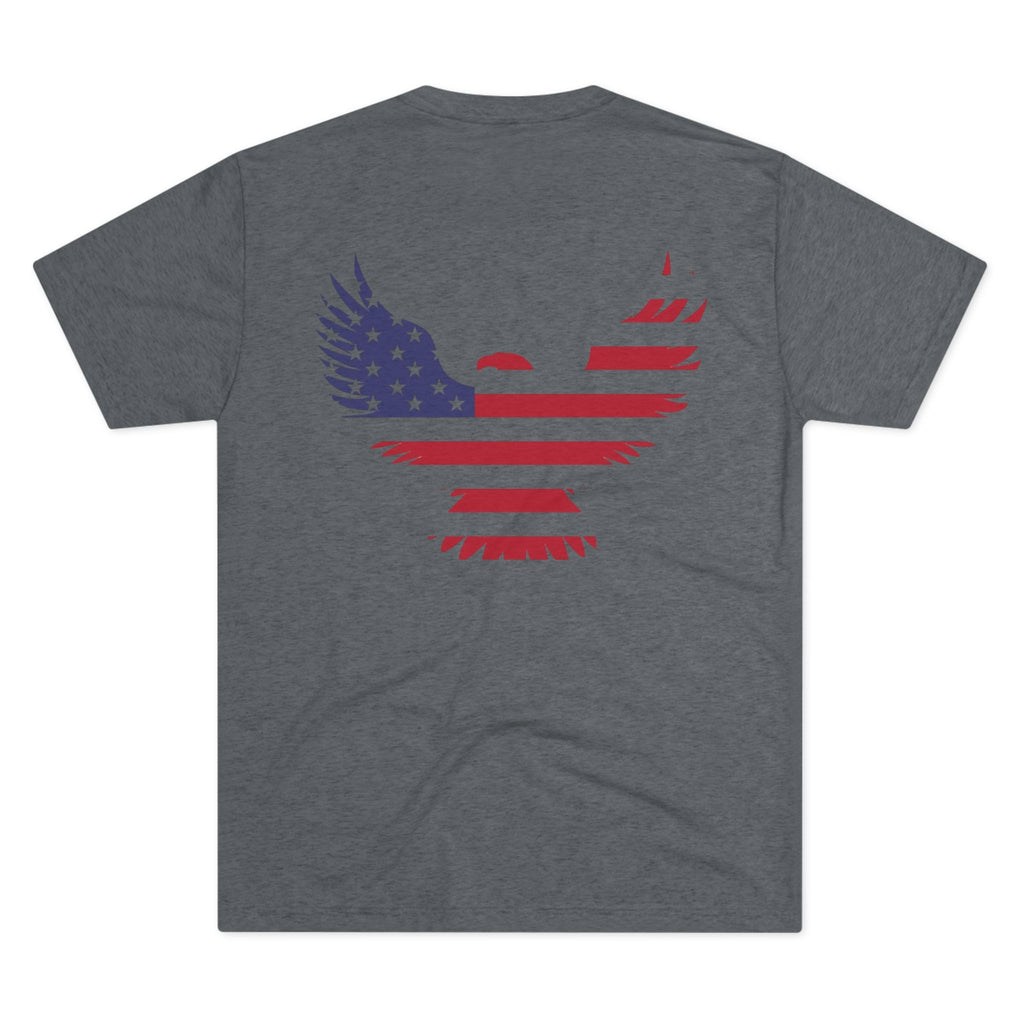 Patriotic Eagle Graphic Tee, Unisex Crew Shirt, Independence Day Style, Casual Summer Apparel, Gift for Veterans, Adventure Top