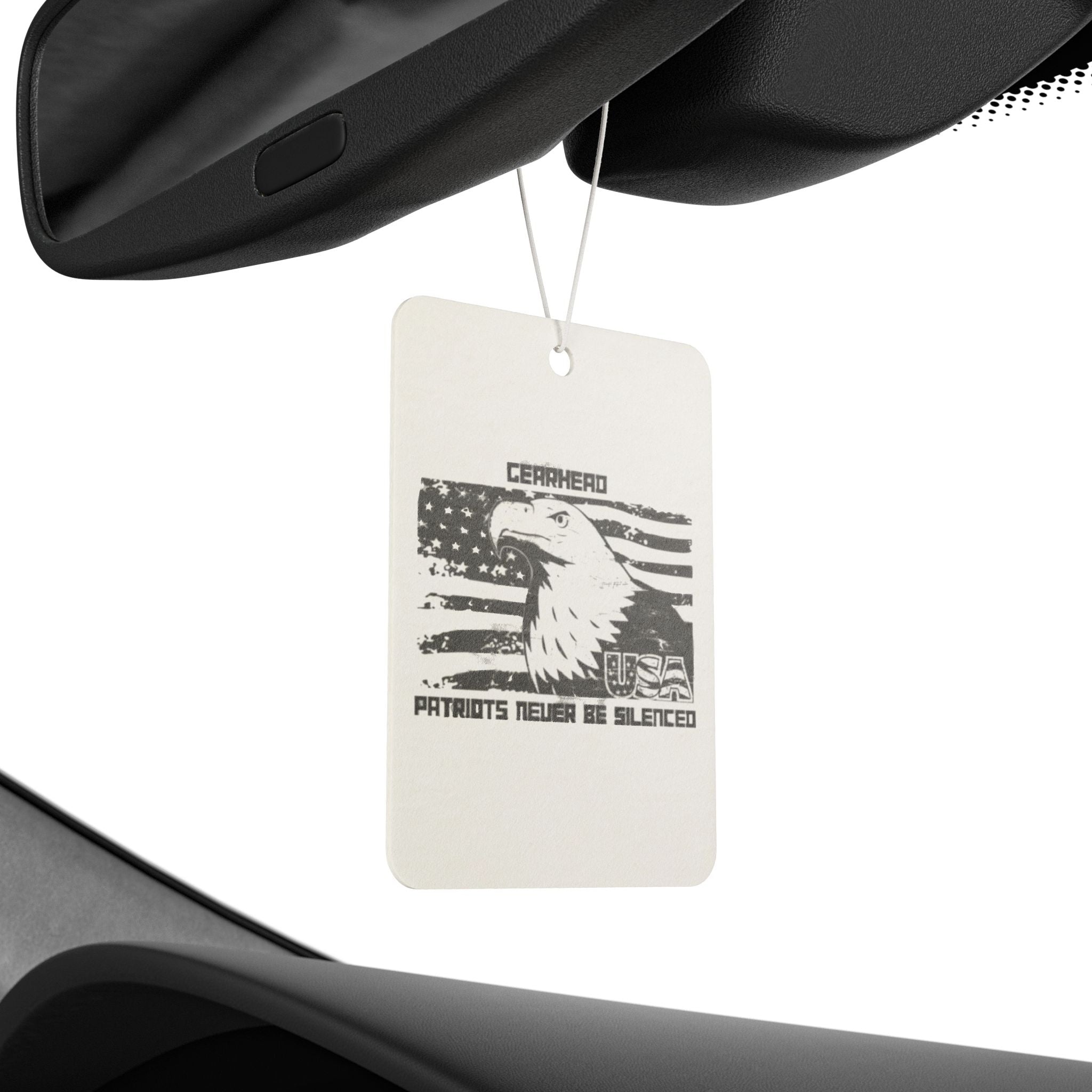 Patriotic Eagle Car Air Freshener | USA Flag, Veteran Gift, Auto Accessory, Home Fragrance, Car Decor, Independence Day