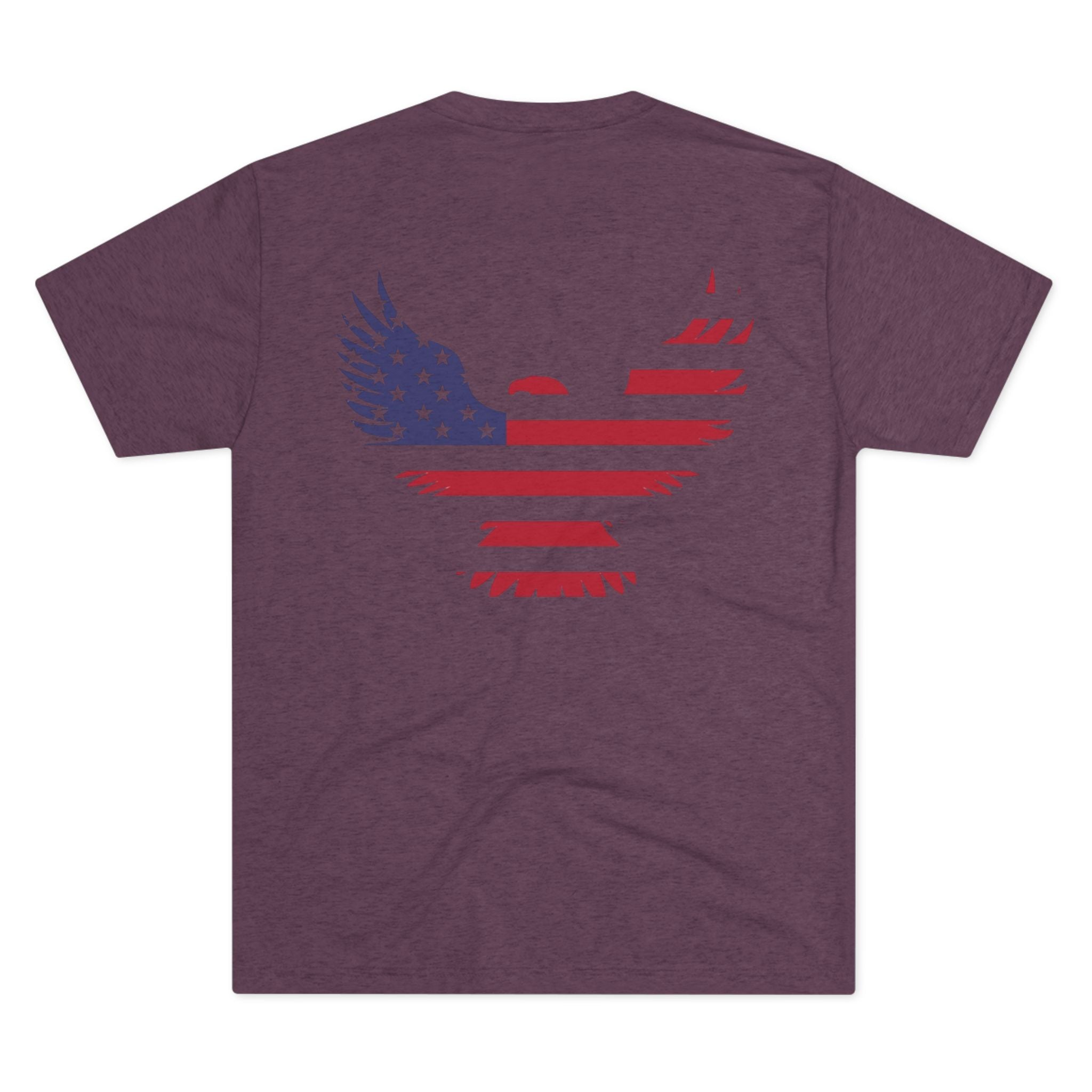 Patriotic Eagle Graphic Tee, Unisex Crew Shirt, Independence Day Style, Casual Summer Apparel, Gift for Veterans, Adventure Top