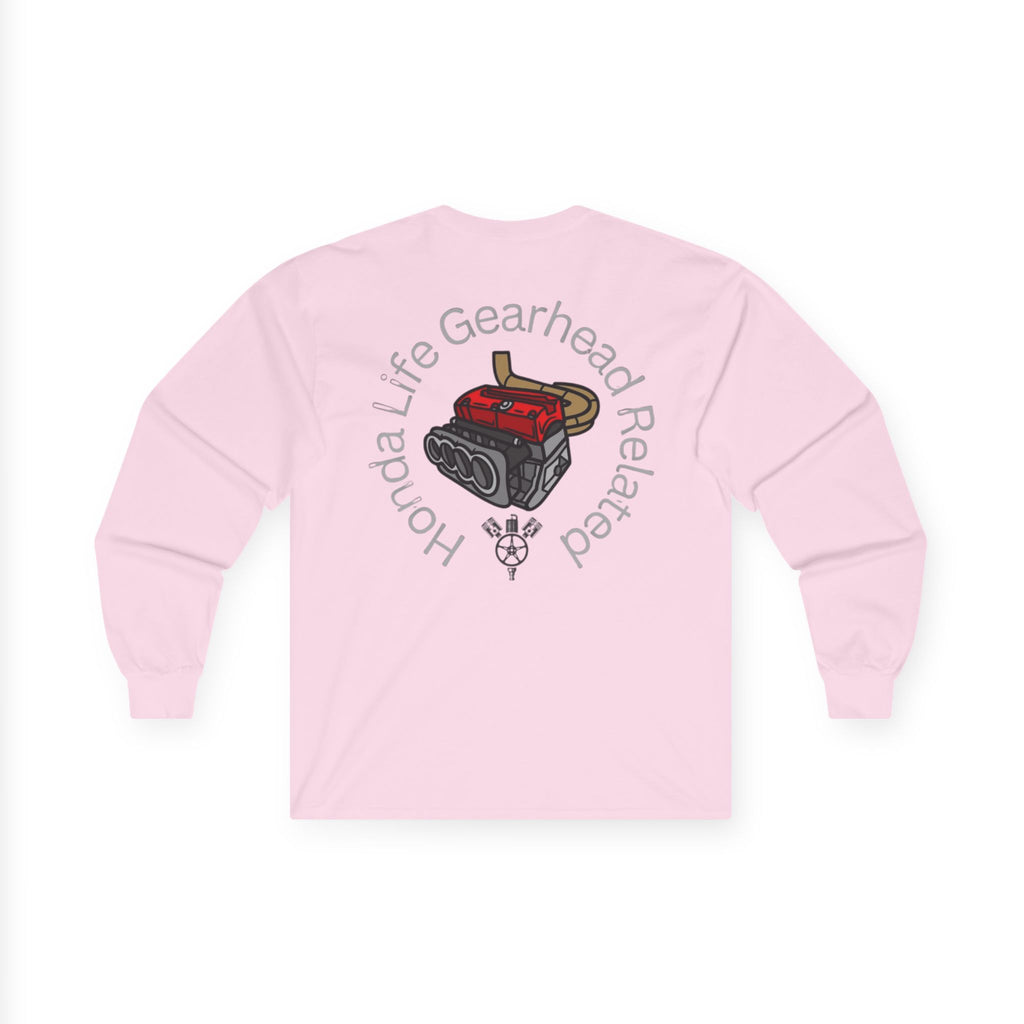 Unisex Gearhead Long Sleeve Tee - Honda Life Enthusiast Shirt, Perfect Gift for Car Lovers, Automotive Apparel, Mechanics Tee, Casual Wear