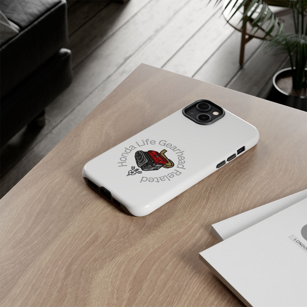 Honda Life Gearhead Related Phone Case, Tough Phone Cover, Car Enthusiast Gift, Automotive Accessories, Mechanic Humor