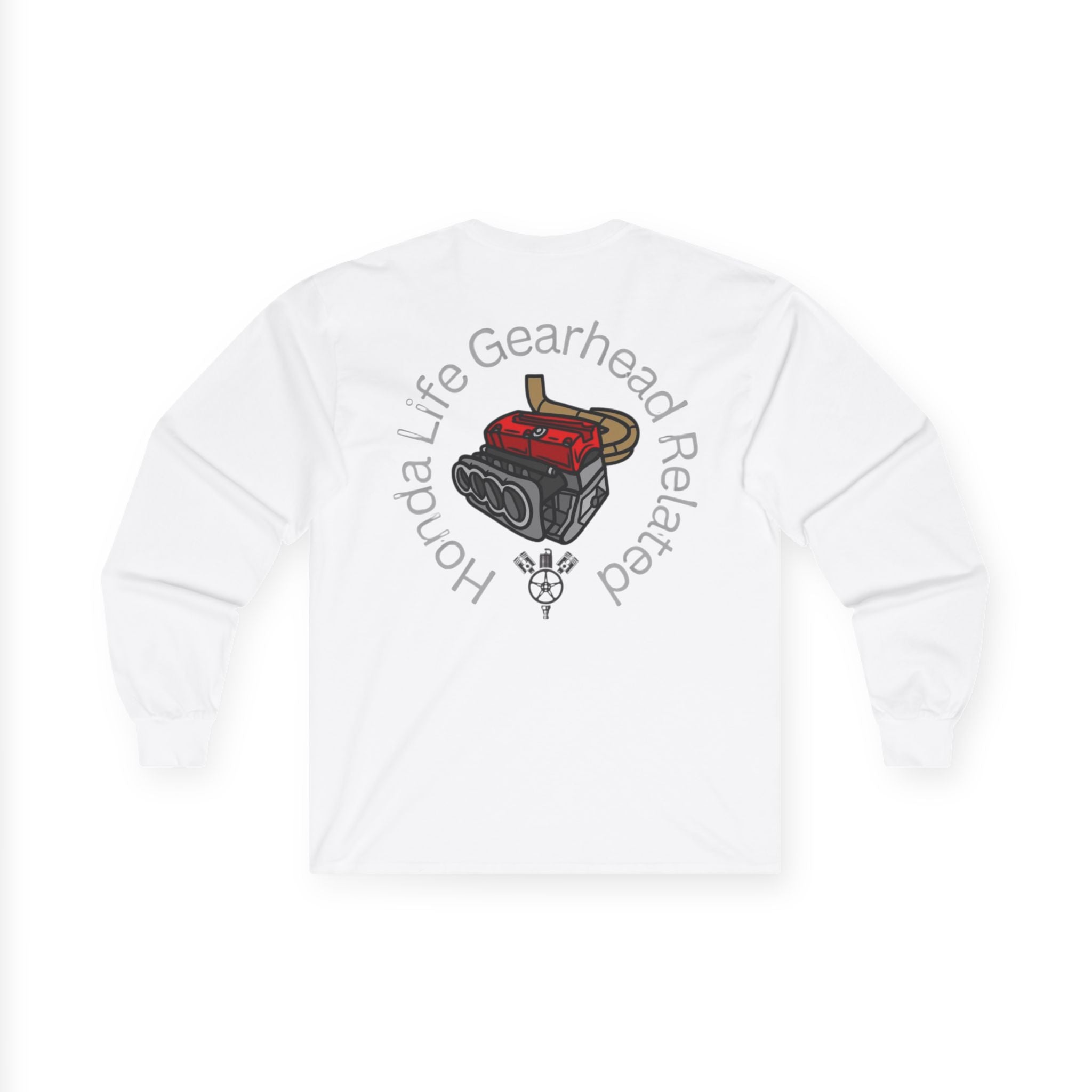 Unisex Gearhead Long Sleeve Tee - Honda Life Enthusiast Shirt, Perfect Gift for Car Lovers, Automotive Apparel, Mechanics Tee, Casual Wear