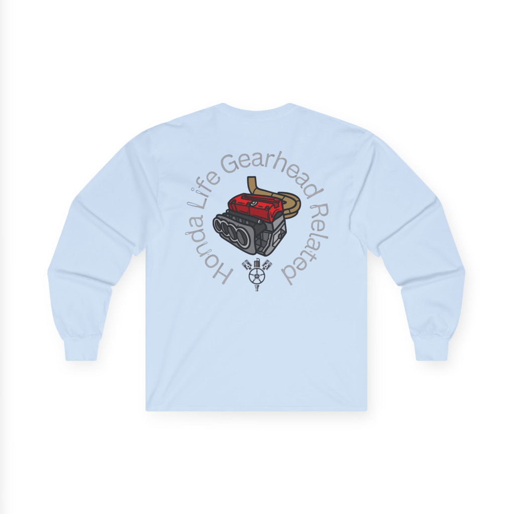 Unisex Gearhead Long Sleeve Tee - Honda Life Enthusiast Shirt, Perfect Gift for Car Lovers, Automotive Apparel, Mechanics Tee, Casual Wear