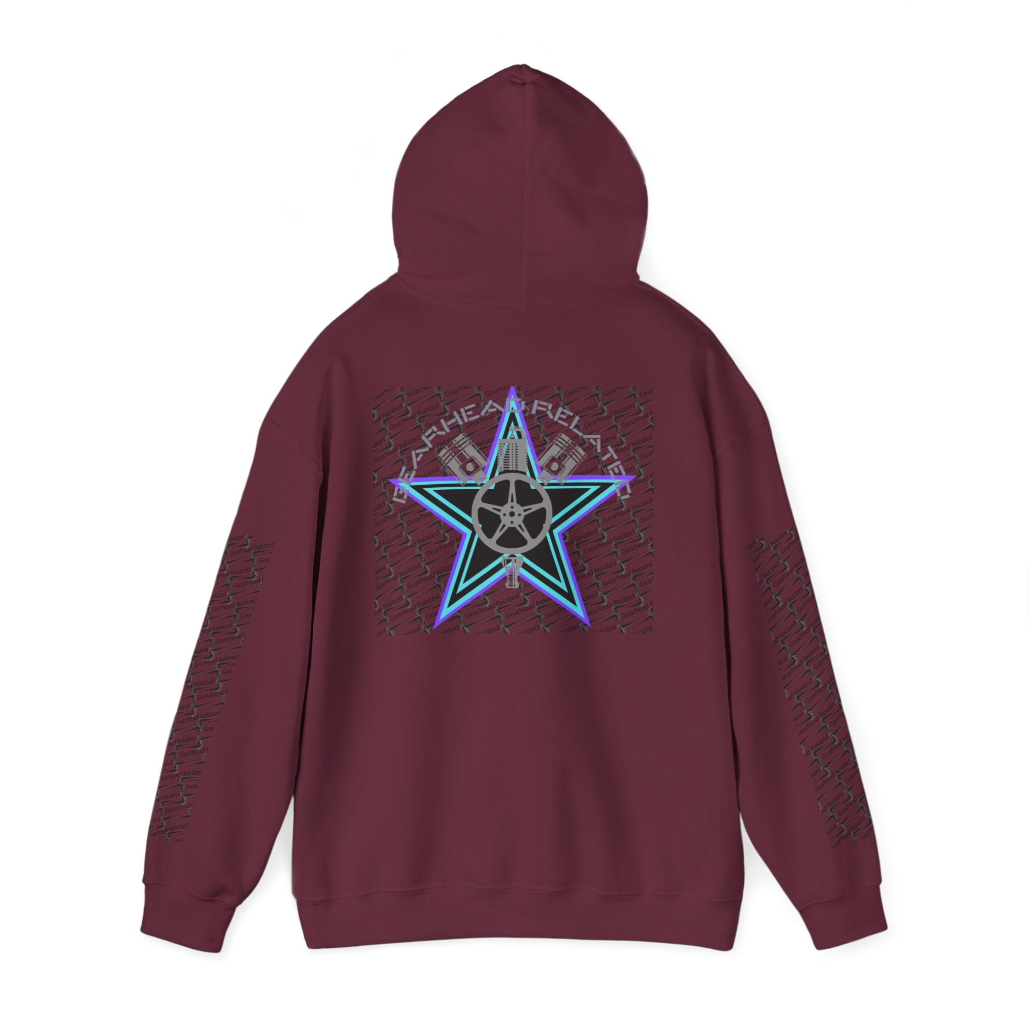 Copy of Stylish Unisex Heavy Blend Hoodie with Star Design - Perfect for Casual Outings, Gifting, and Celebrations