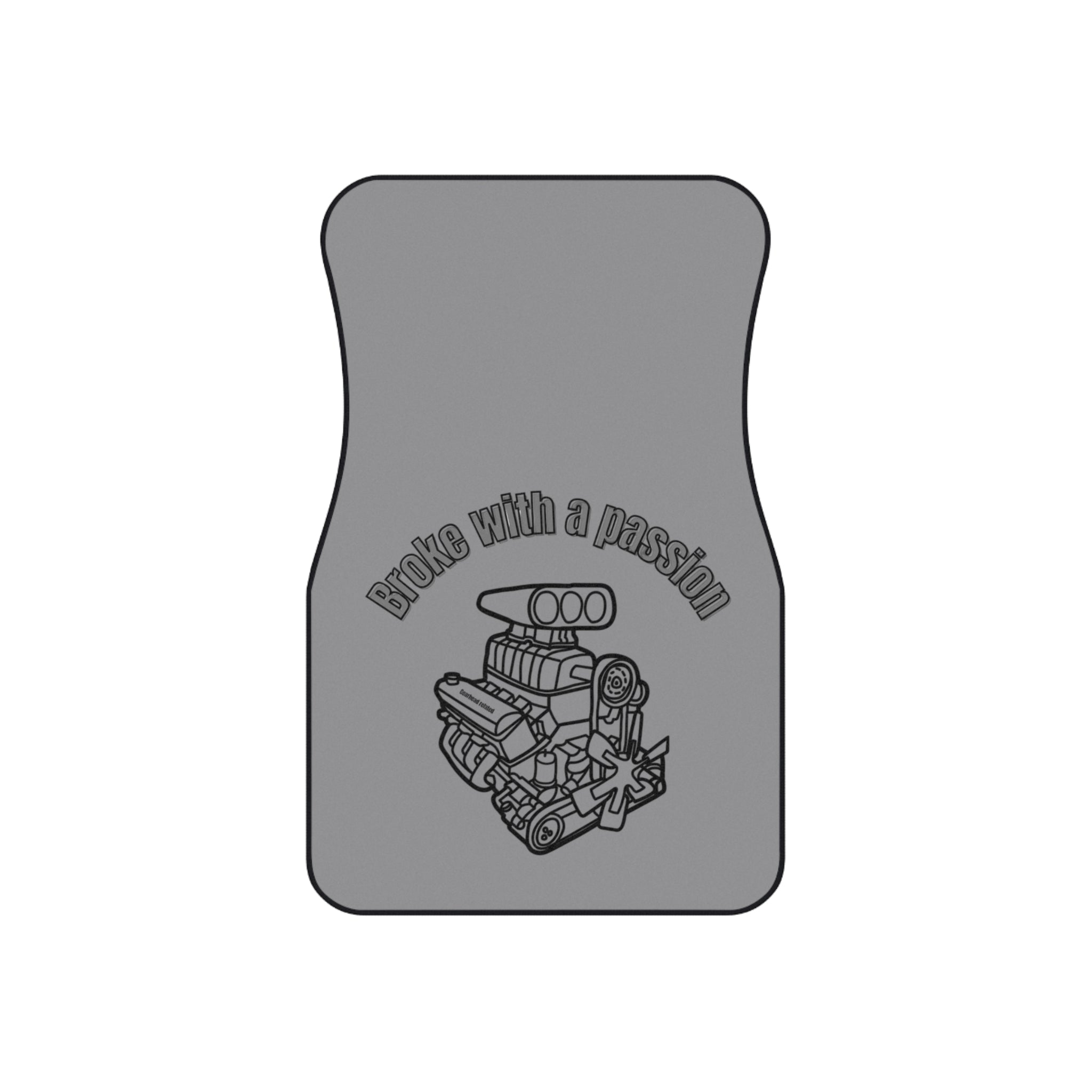 Automotive Car Mats - Unique Floor Mats for Car Enthusiasts, Gifts for Gearheads, Passionate Drivers' Accessories