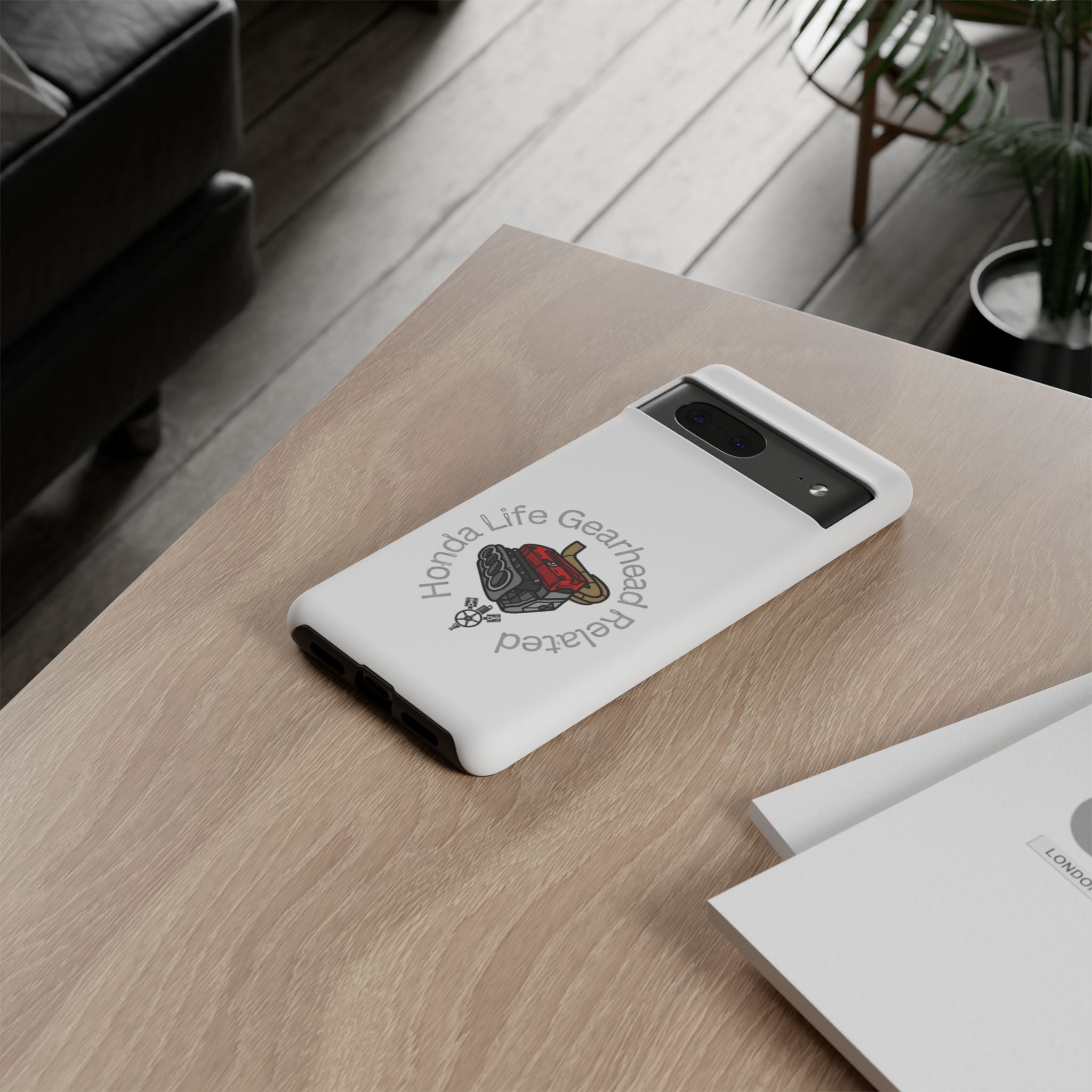 Honda Life Gearhead Related Phone Case, Tough Phone Cover, Car Enthusiast Gift, Automotive Accessories, Mechanic Humor