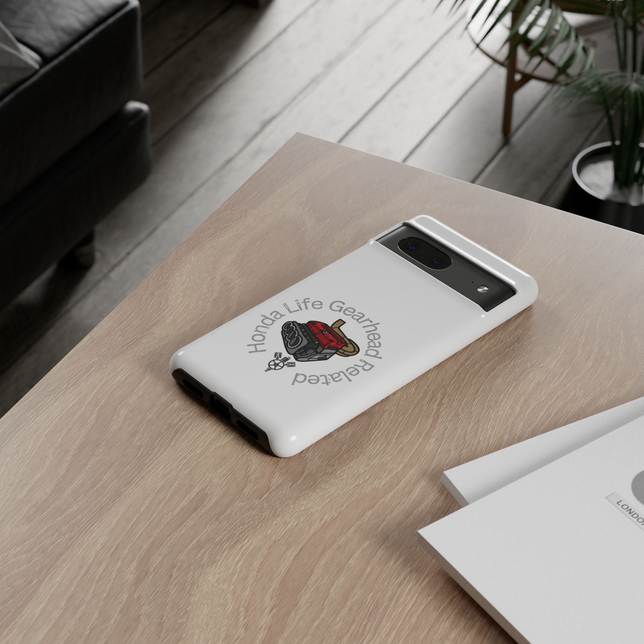 Honda Life Gearhead Related Phone Case, Tough Phone Cover, Car Enthusiast Gift, Automotive Accessories, Mechanic Humor