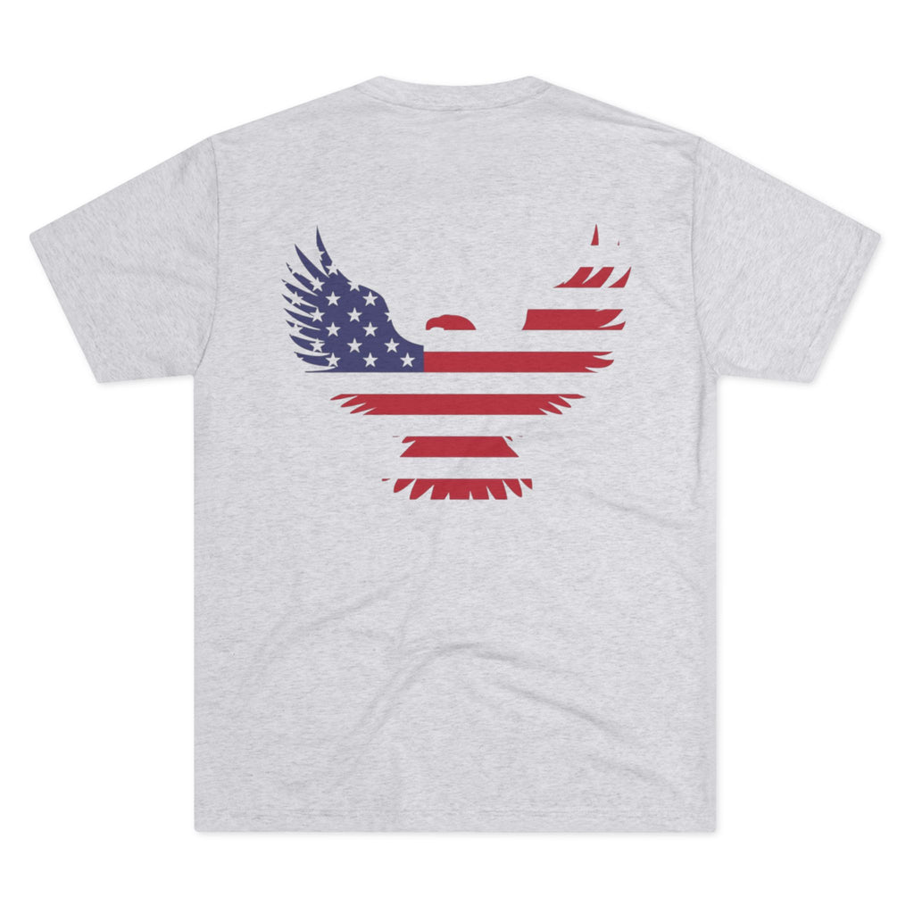 Patriotic Eagle Graphic Tee, Unisex Crew Shirt, Independence Day Style, Casual Summer Apparel, Gift for Veterans, Adventure Top