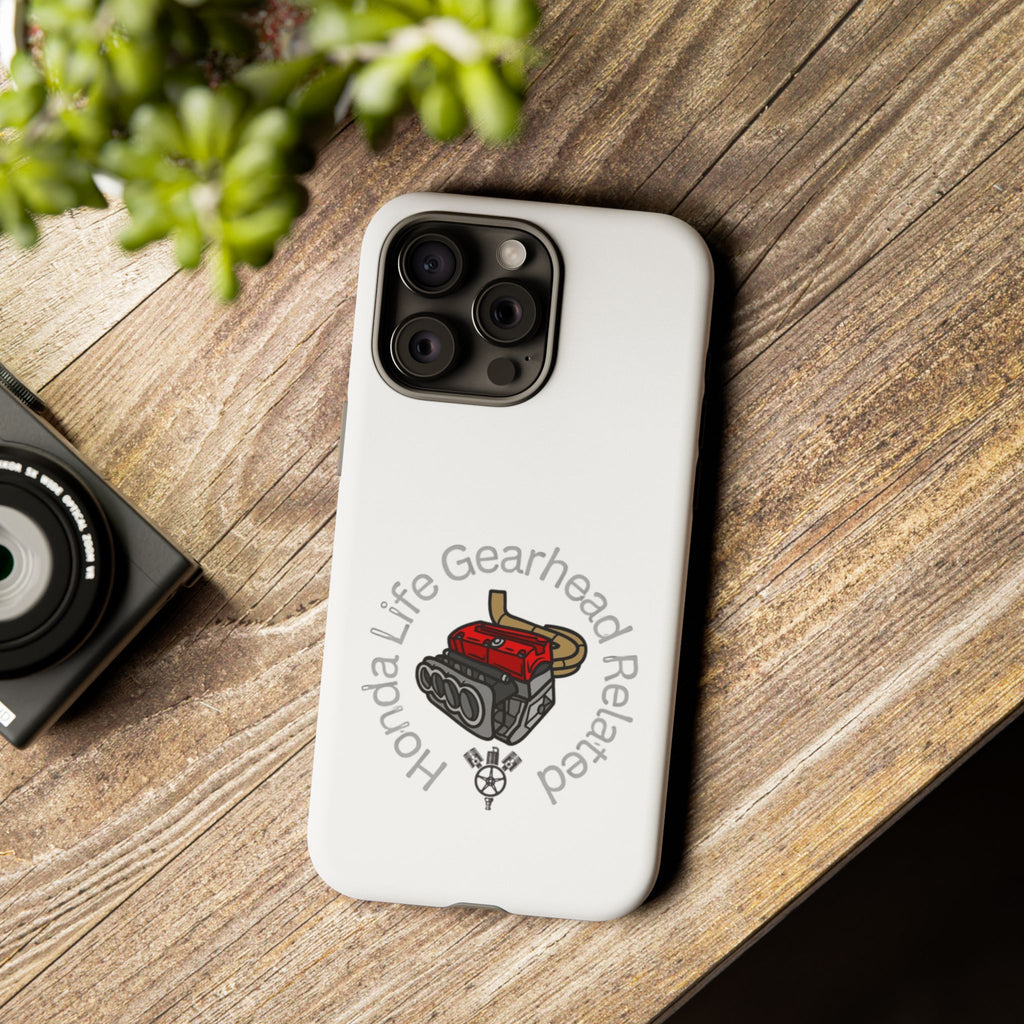 Honda Life Gearhead Related Phone Case, Tough Phone Cover, Car Enthusiast Gift, Automotive Accessories, Mechanic Humor