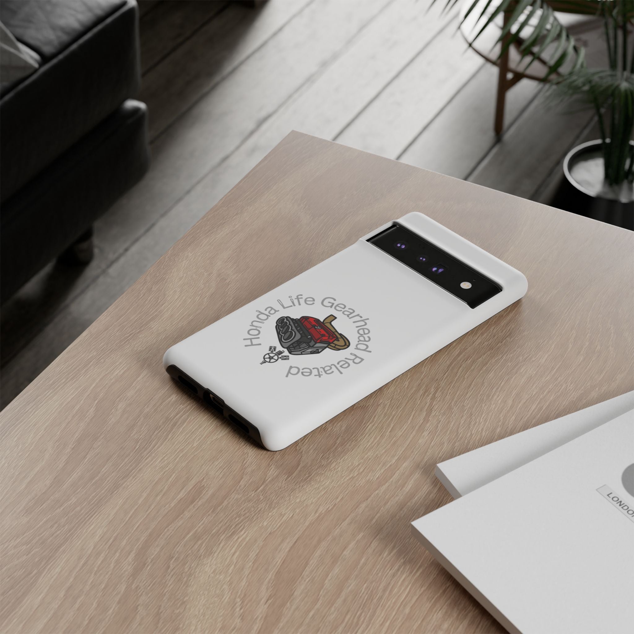 Honda Life Gearhead Related Phone Case, Tough Phone Cover, Car Enthusiast Gift, Automotive Accessories, Mechanic Humor