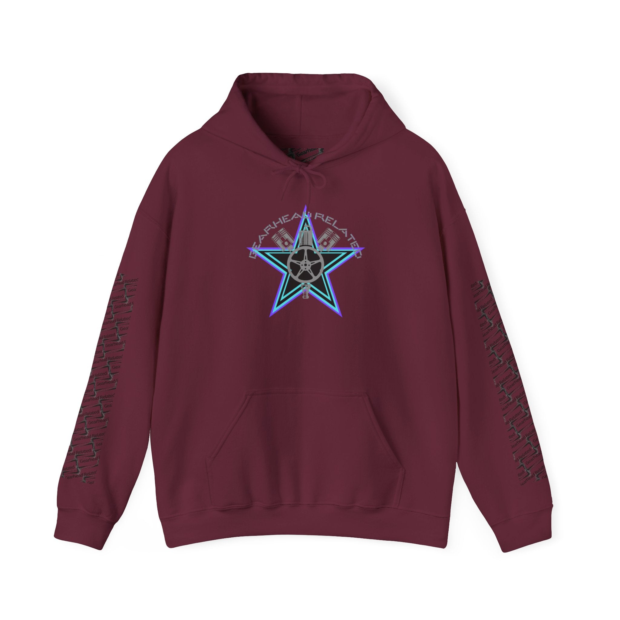 Copy of Stylish Unisex Heavy Blend Hoodie with Star Design - Perfect for Casual Outings, Gifting, and Celebrations