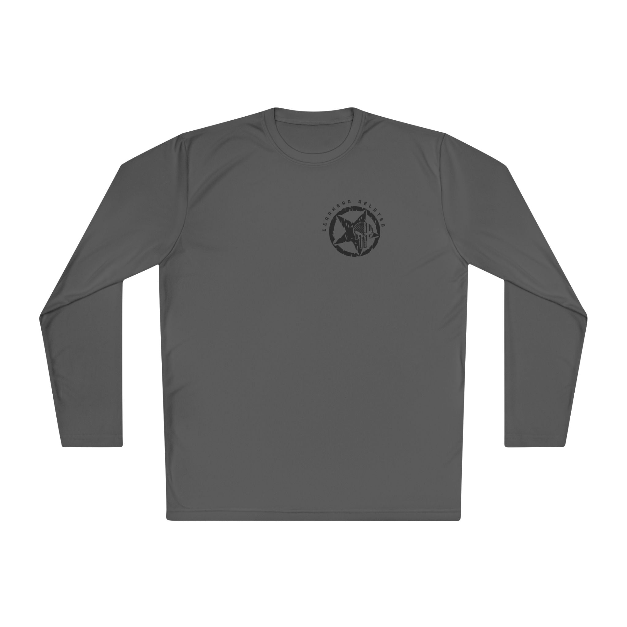 Fishing Lover Unisex Lightweight Long Sleeve Tee, Cool Fishing Shirt, Outdoor Apparel, Gift for Anglers, Patriotic Fishing Top