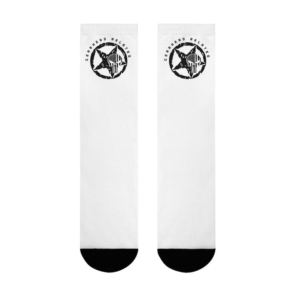 Trendy Graphic Crew Socks for Everyday Comfort, Stylish Gift for Friends, Unique Fashion Statement, Fun Holiday Accessories, Athletic [...]