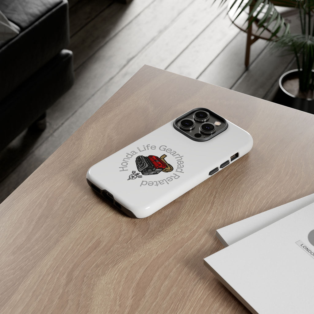 Honda Life Gearhead Related Phone Case, Tough Phone Cover, Car Enthusiast Gift, Automotive Accessories, Mechanic Humor