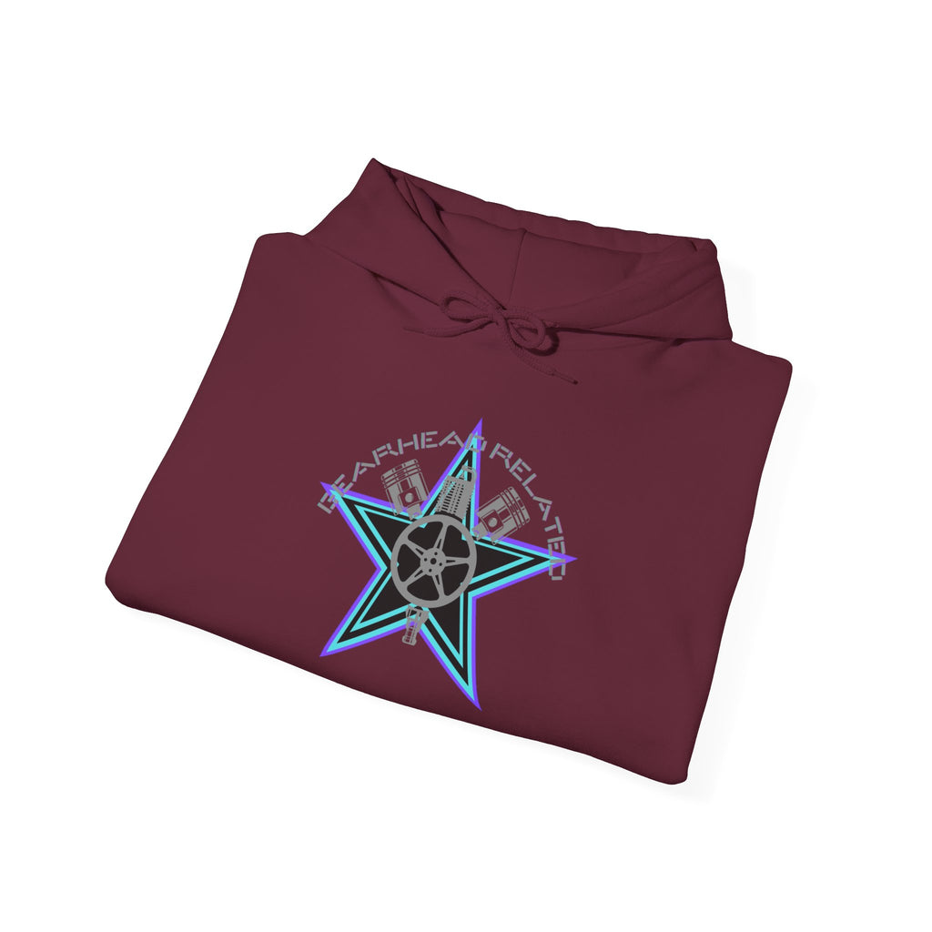 Copy of Stylish Unisex Heavy Blend Hoodie with Star Design - Perfect for Casual Outings, Gifting, and Celebrations