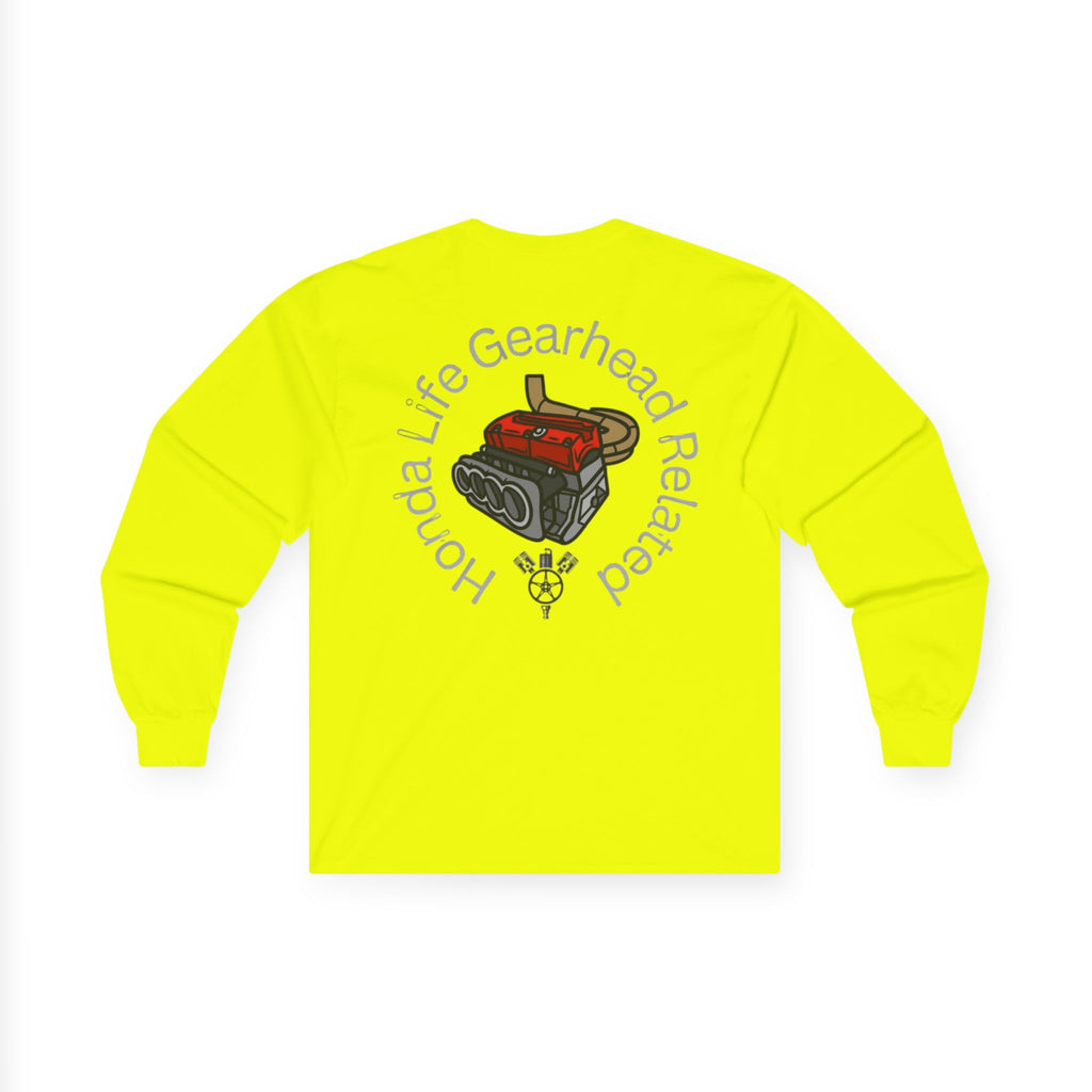 Unisex Gearhead Long Sleeve Tee - Honda Life Enthusiast Shirt, Perfect Gift for Car Lovers, Automotive Apparel, Mechanics Tee, Casual Wear